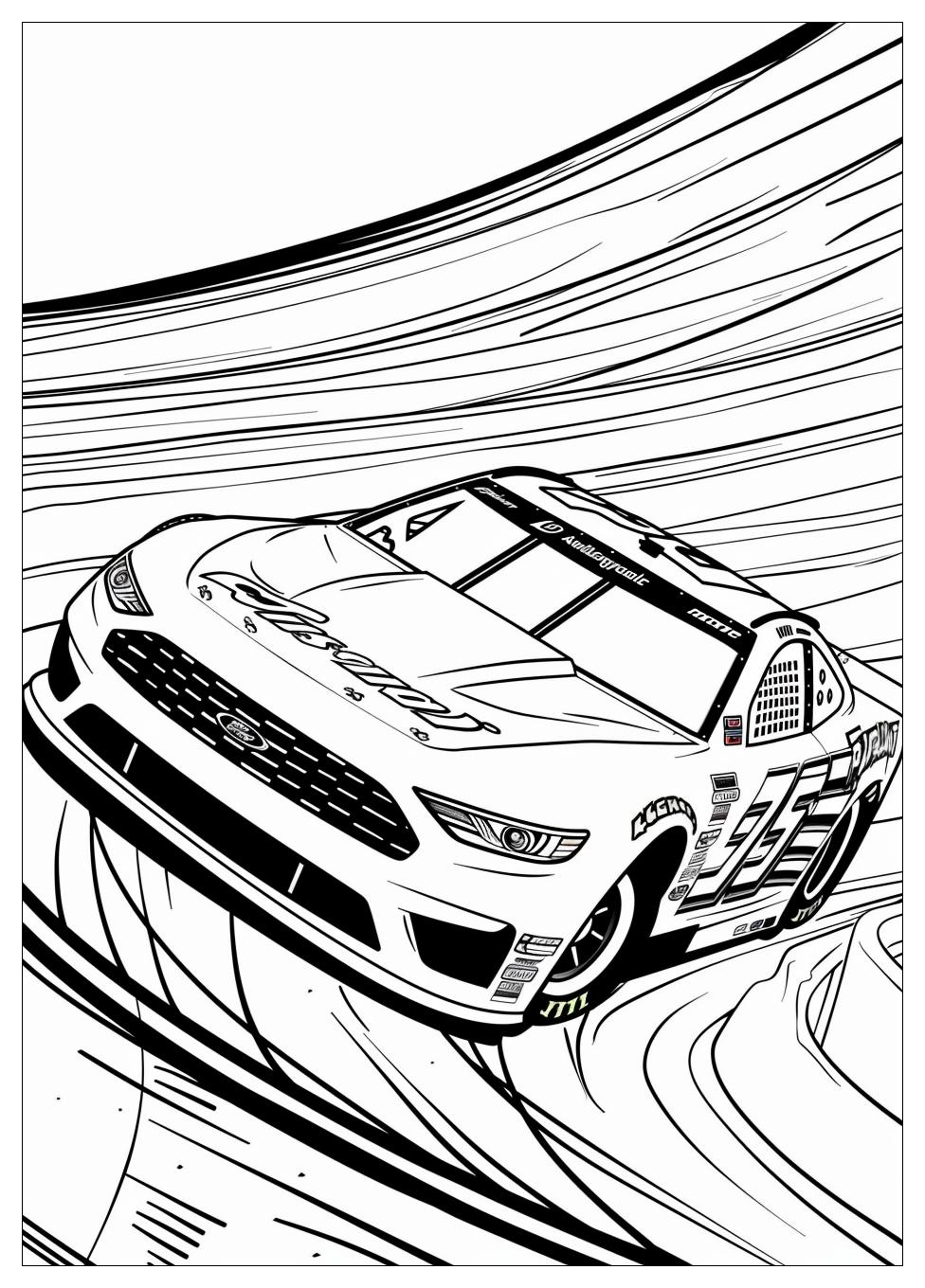 Nascar Coloring Pages-1