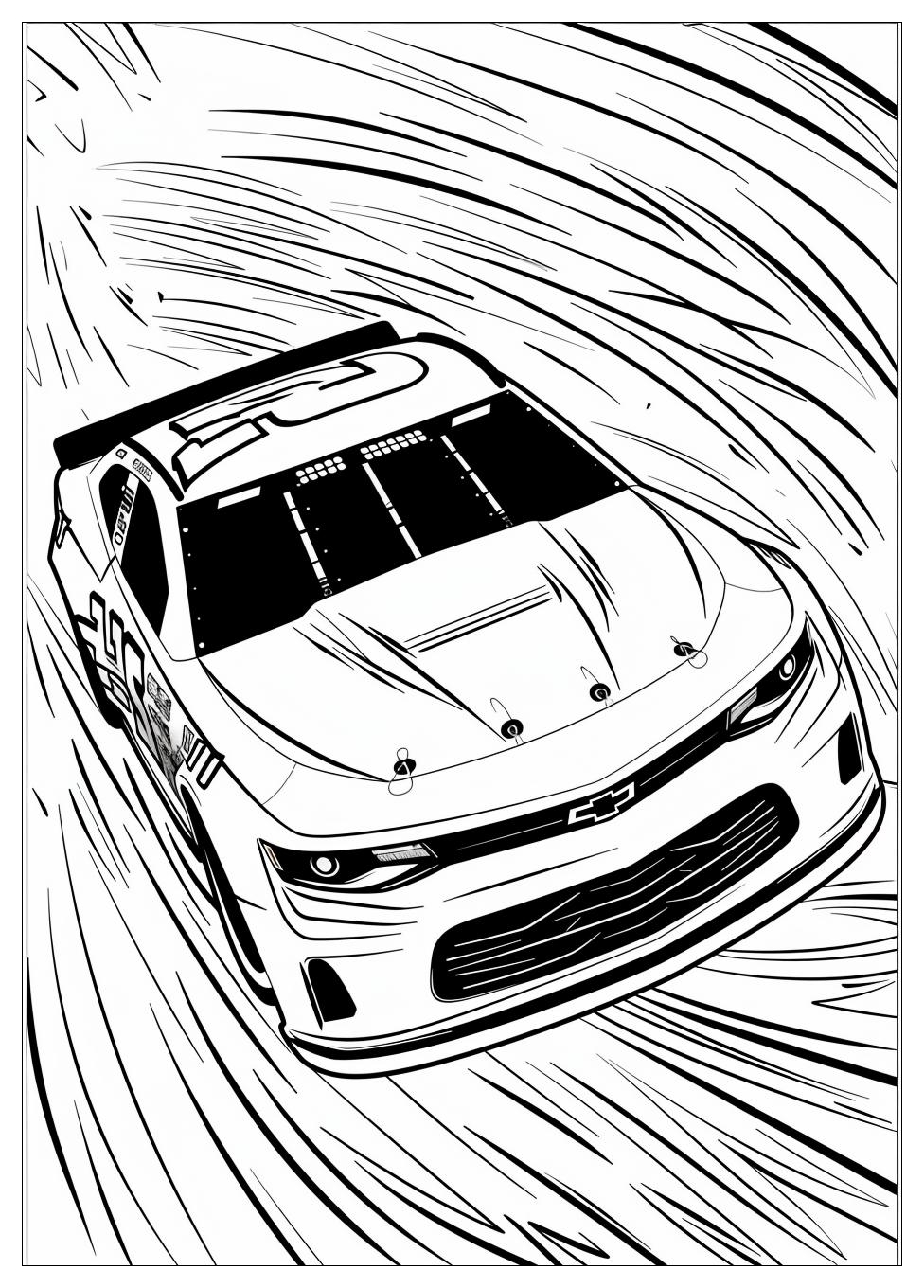 Nascar Coloring Pages-12