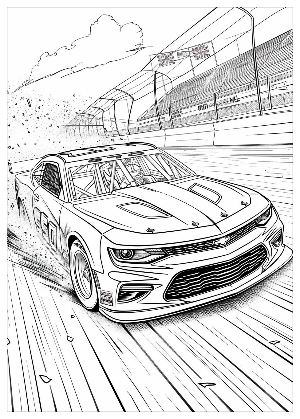 Nascar Coloring Pages-15