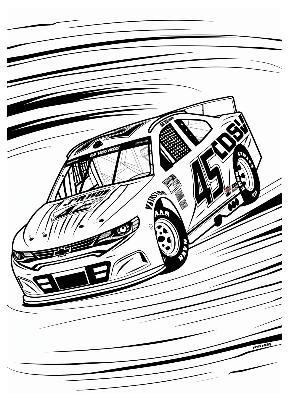 Nascar Coloring Pages-3