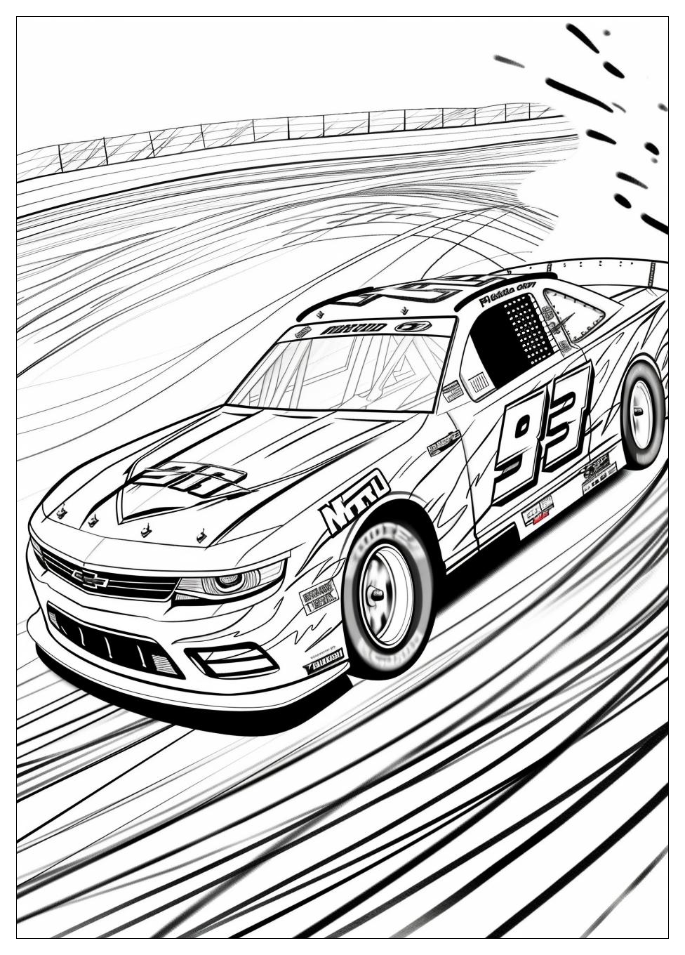 Nascar Coloring Pages-5