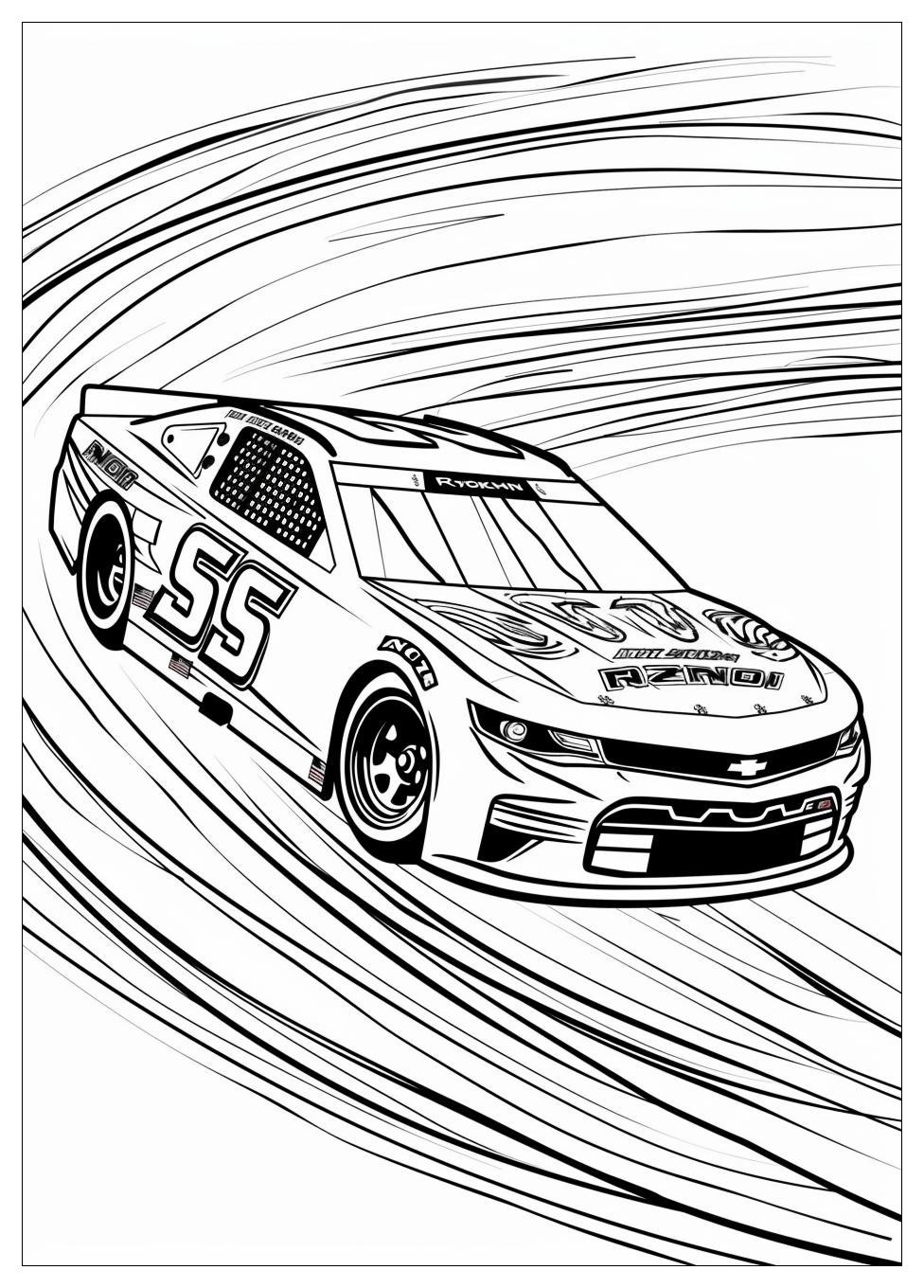 Nascar Coloring Pages-8