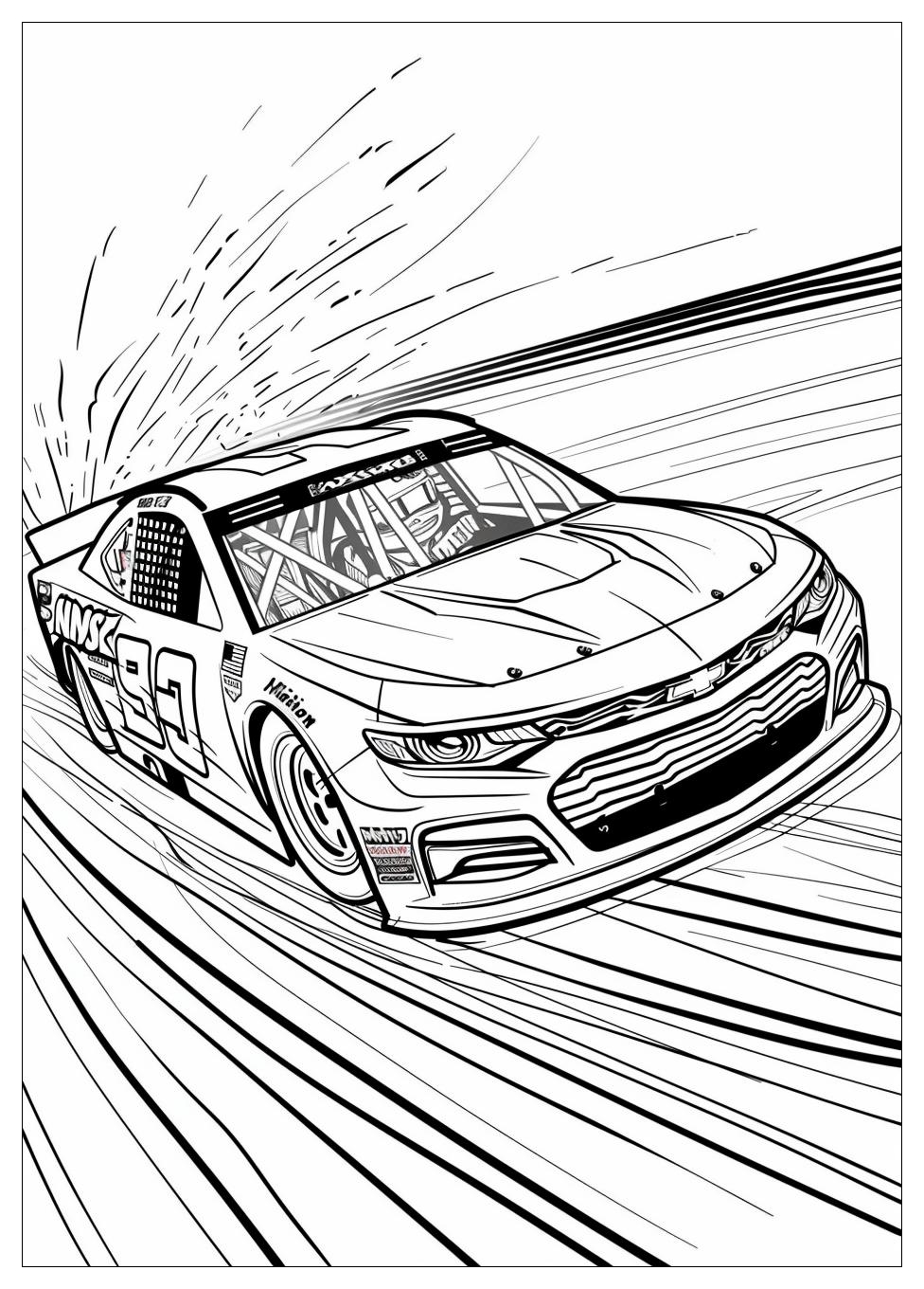 Nascar Coloring Pages-9