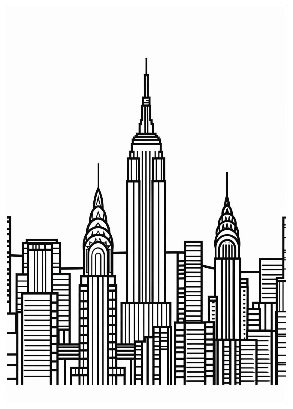 New York Coloring Pages-10