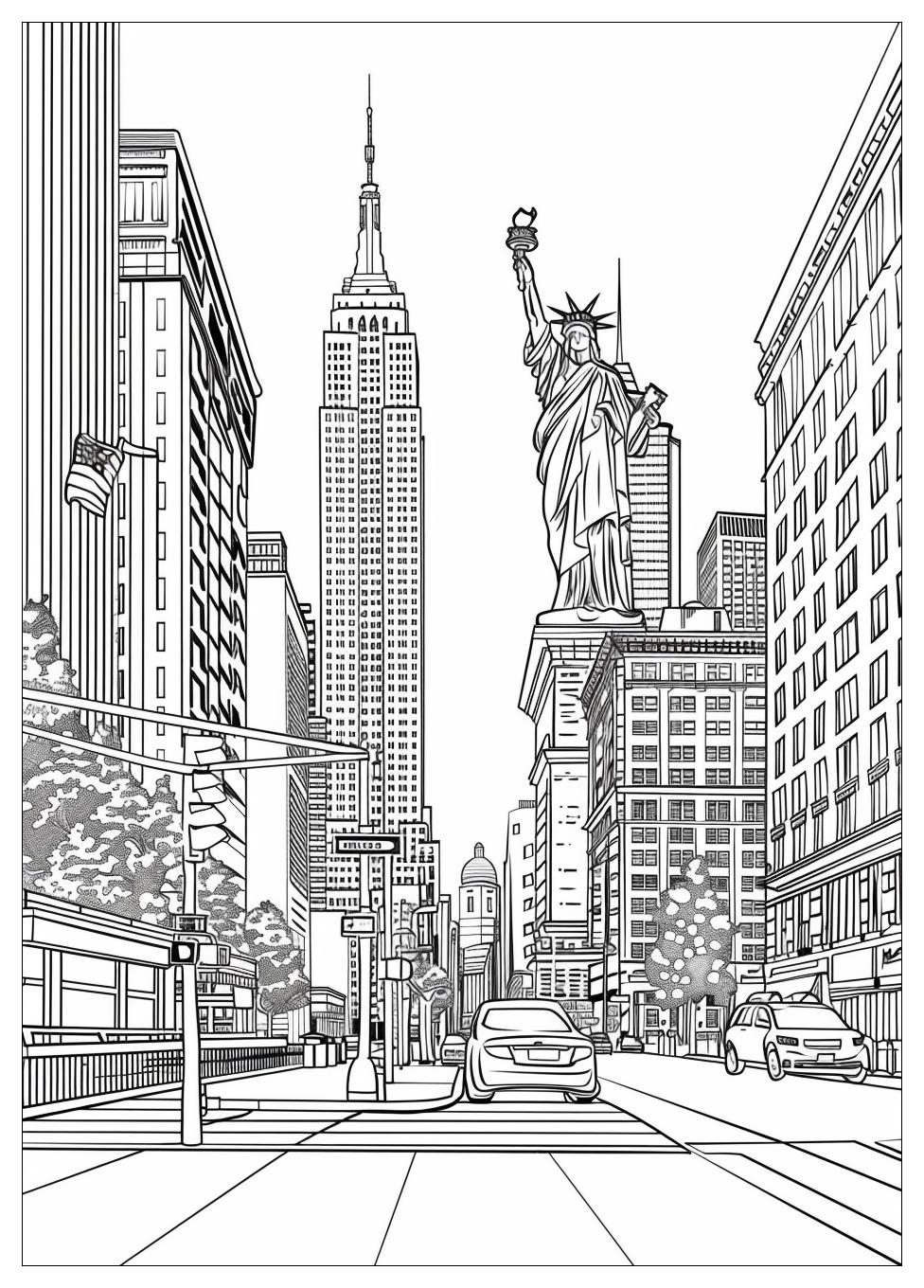 New York Coloring Pages-17