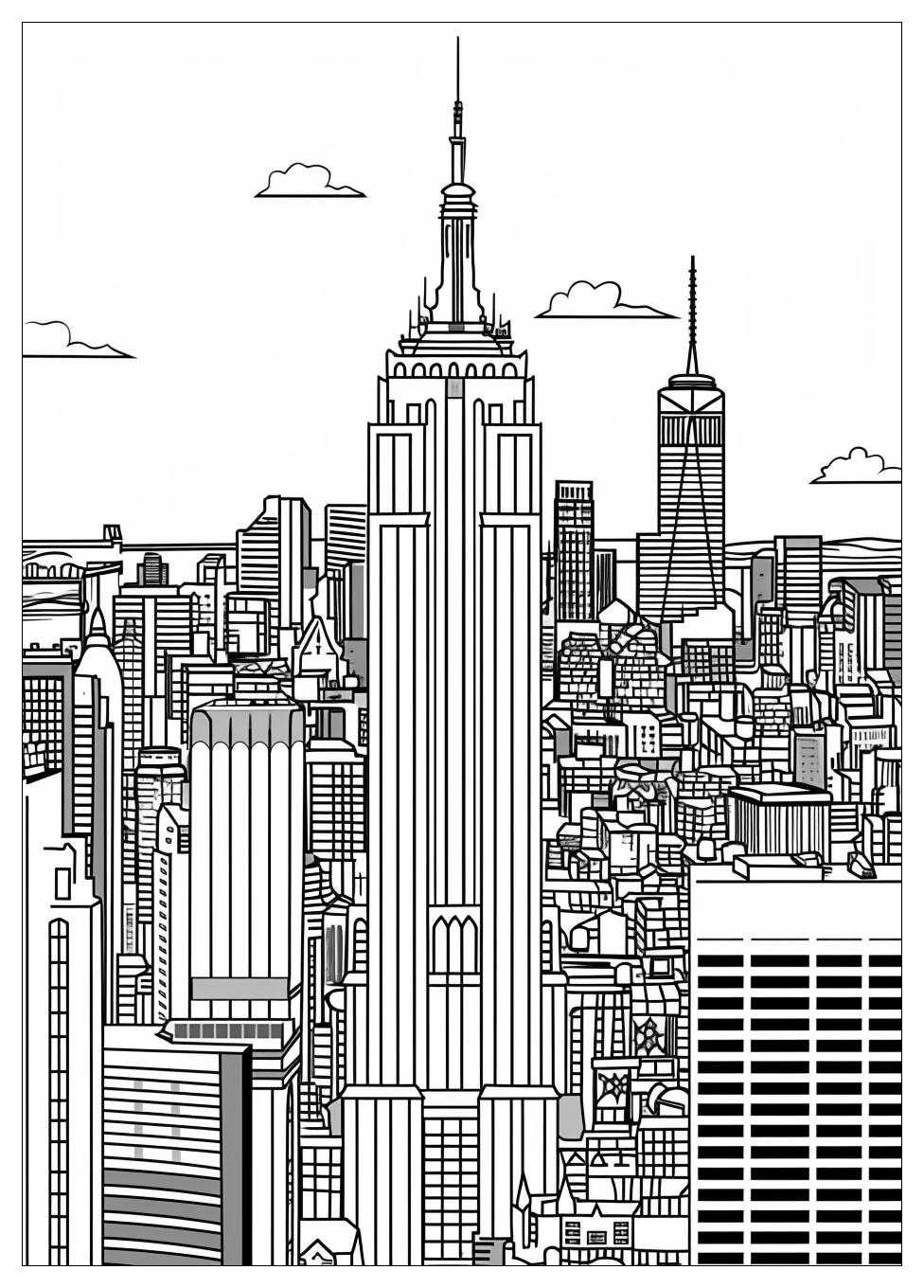 New York Coloring Pages-18