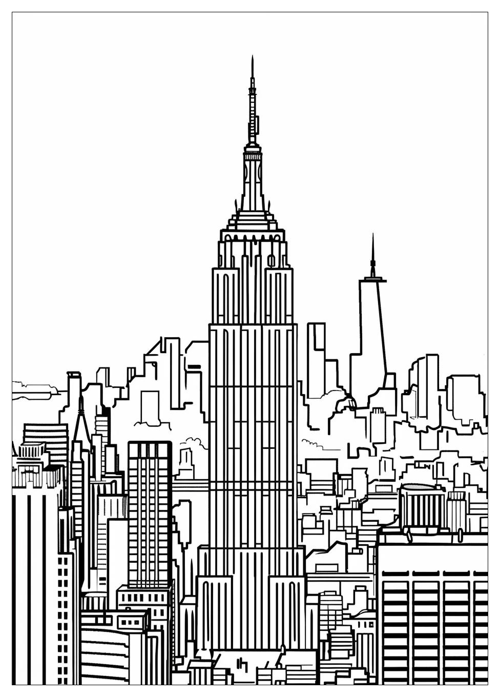 New York Coloring Pages-5