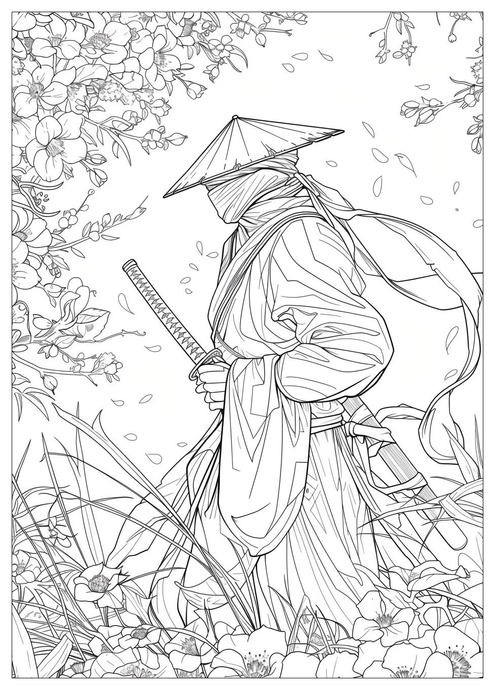 Ninja Coloring Pages-15