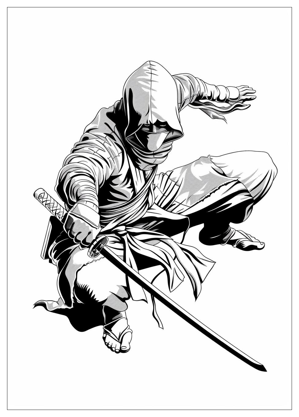 Ninja Coloring Pages-18