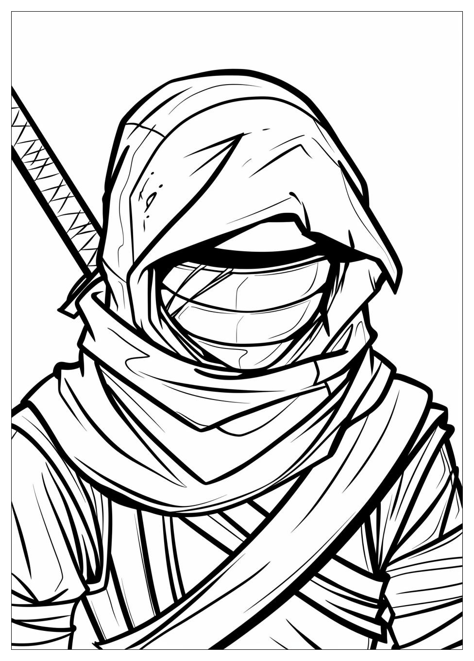 Ninja Coloring Pages-20