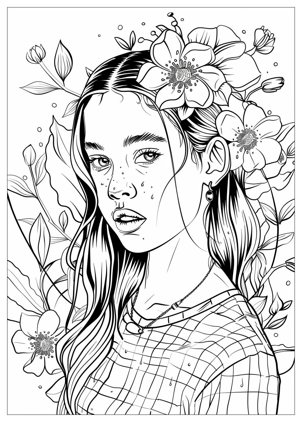 Olivia Rodrigo Coloring Pages-12