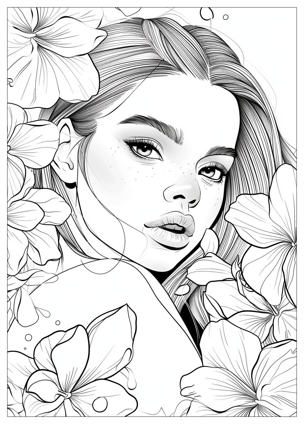 Olivia Rodrigo Coloring Pages-3