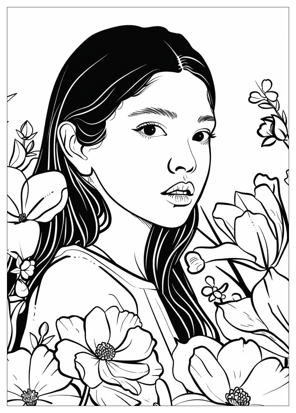 Olivia Rodrigo Coloring Pages-6