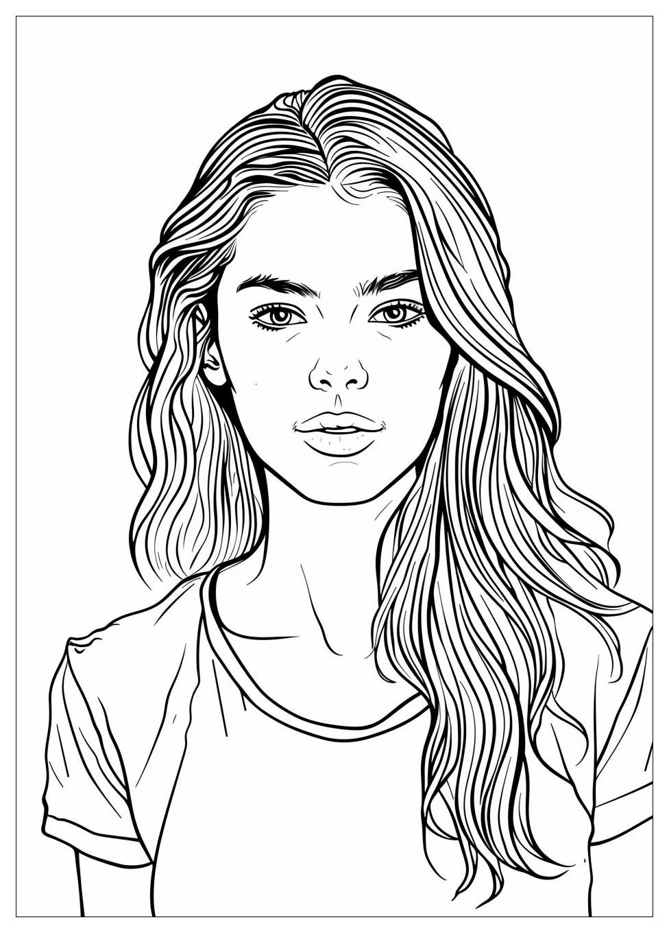 Olivia Rodrigo Coloring Pages-9