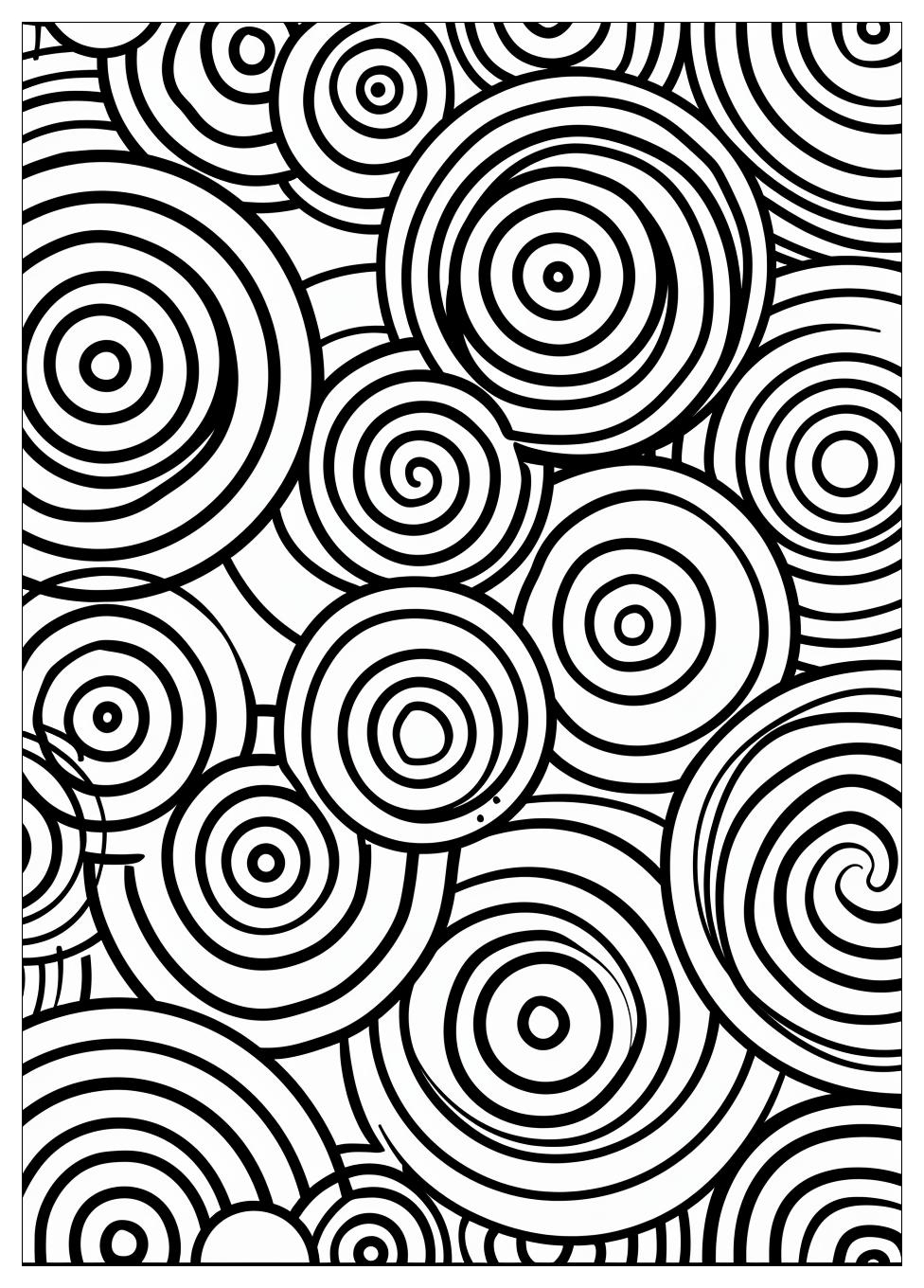 Optical Illusion Coloring Pages-1