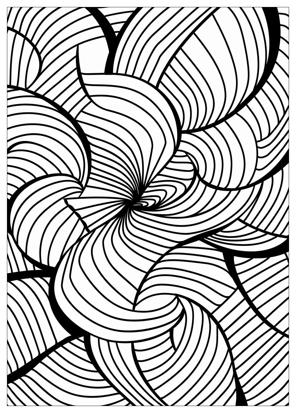 Optical Illusion Coloring Pages-5