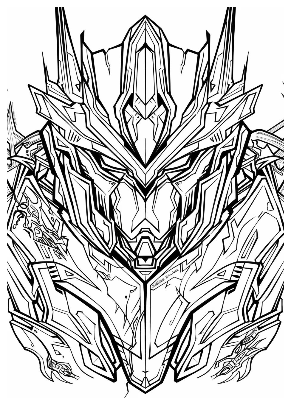 Optimus Prime Coloring Pages-15