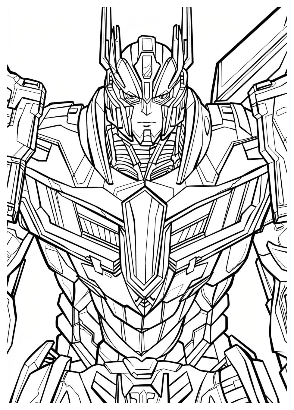 Optimus Prime Coloring Pages-18