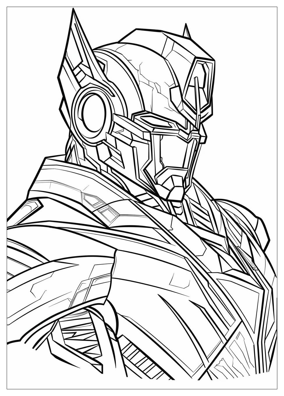 Optimus Prime Coloring Pages-20