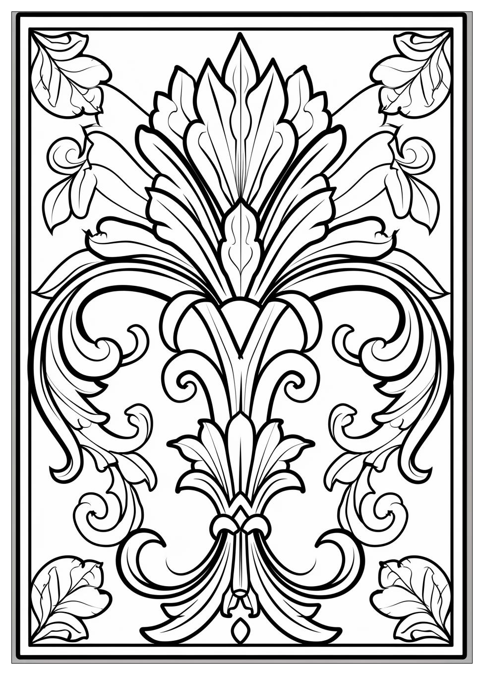 Ornament Coloring Pages-14