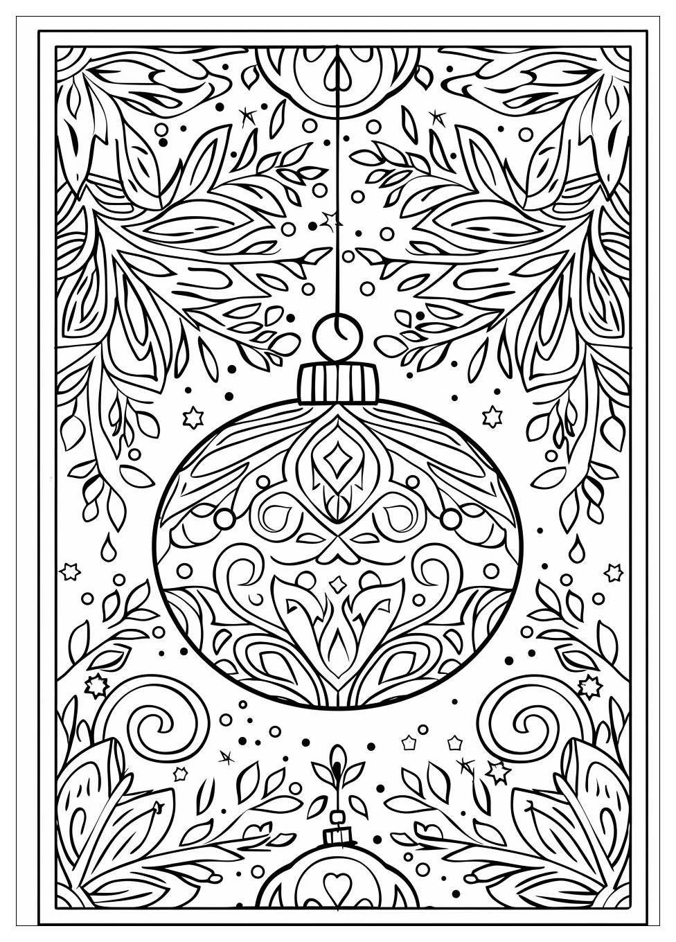 Ornament Coloring Pages-7