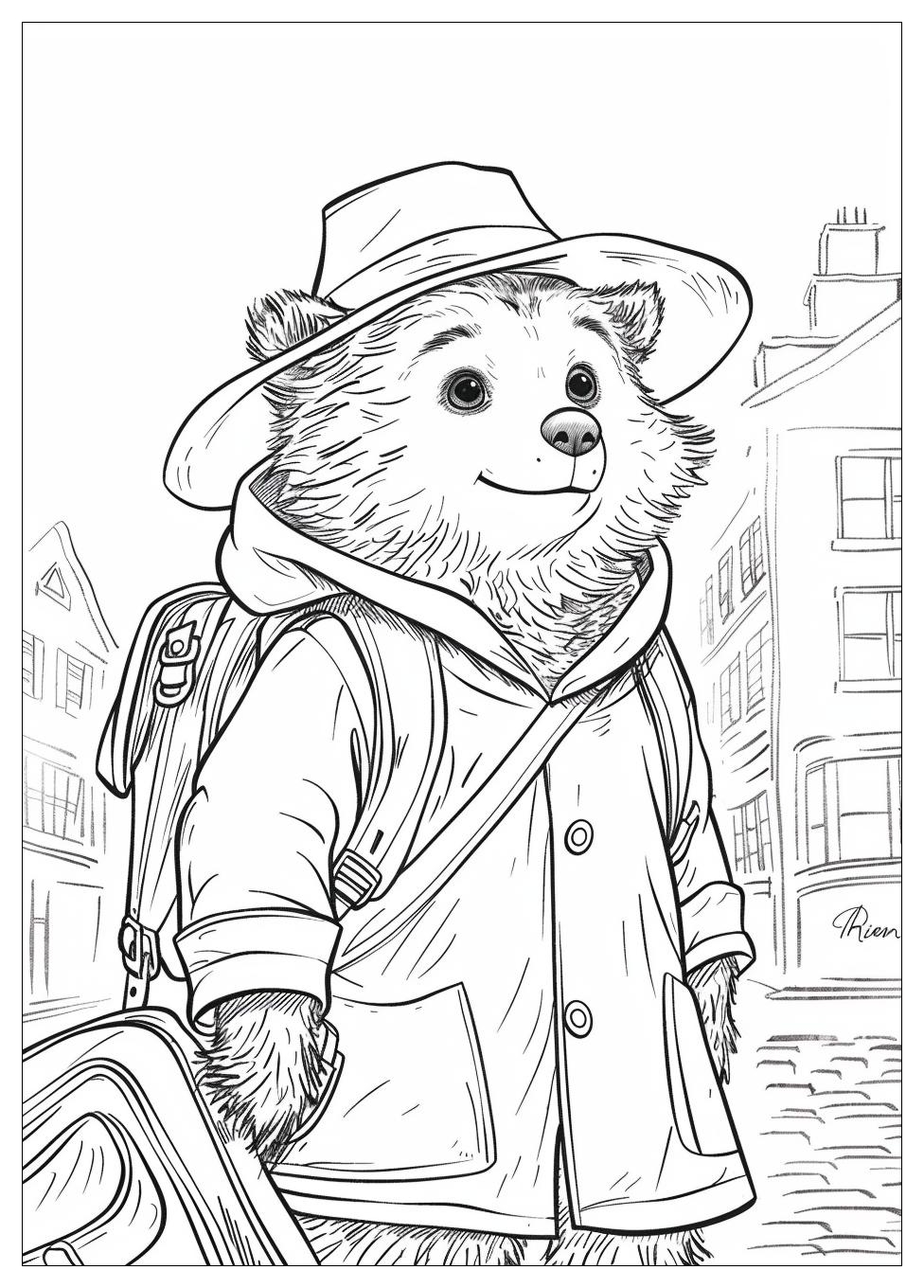 Paddington Coloring Pages-1