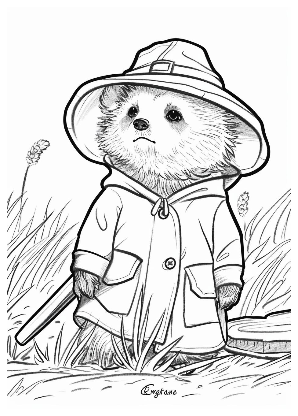 Paddington Coloring Pages-10