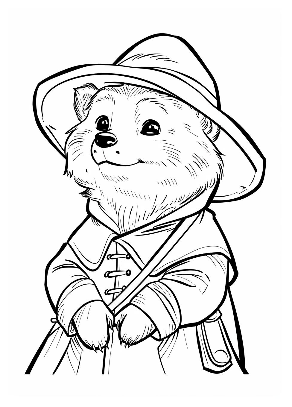 Paddington Coloring Pages-12