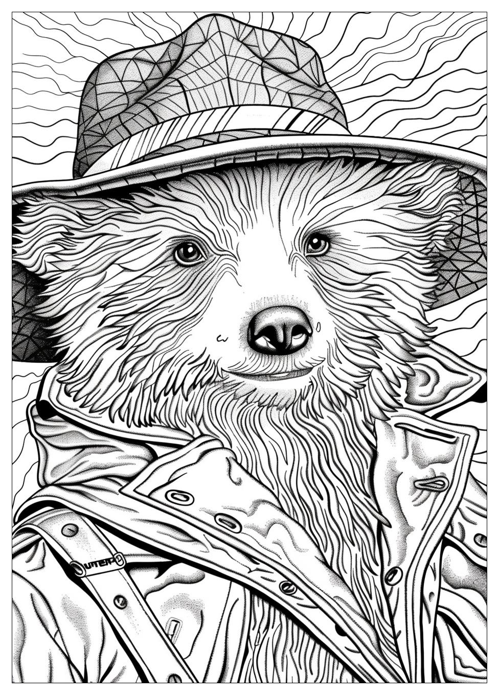 Paddington Coloring Pages-14