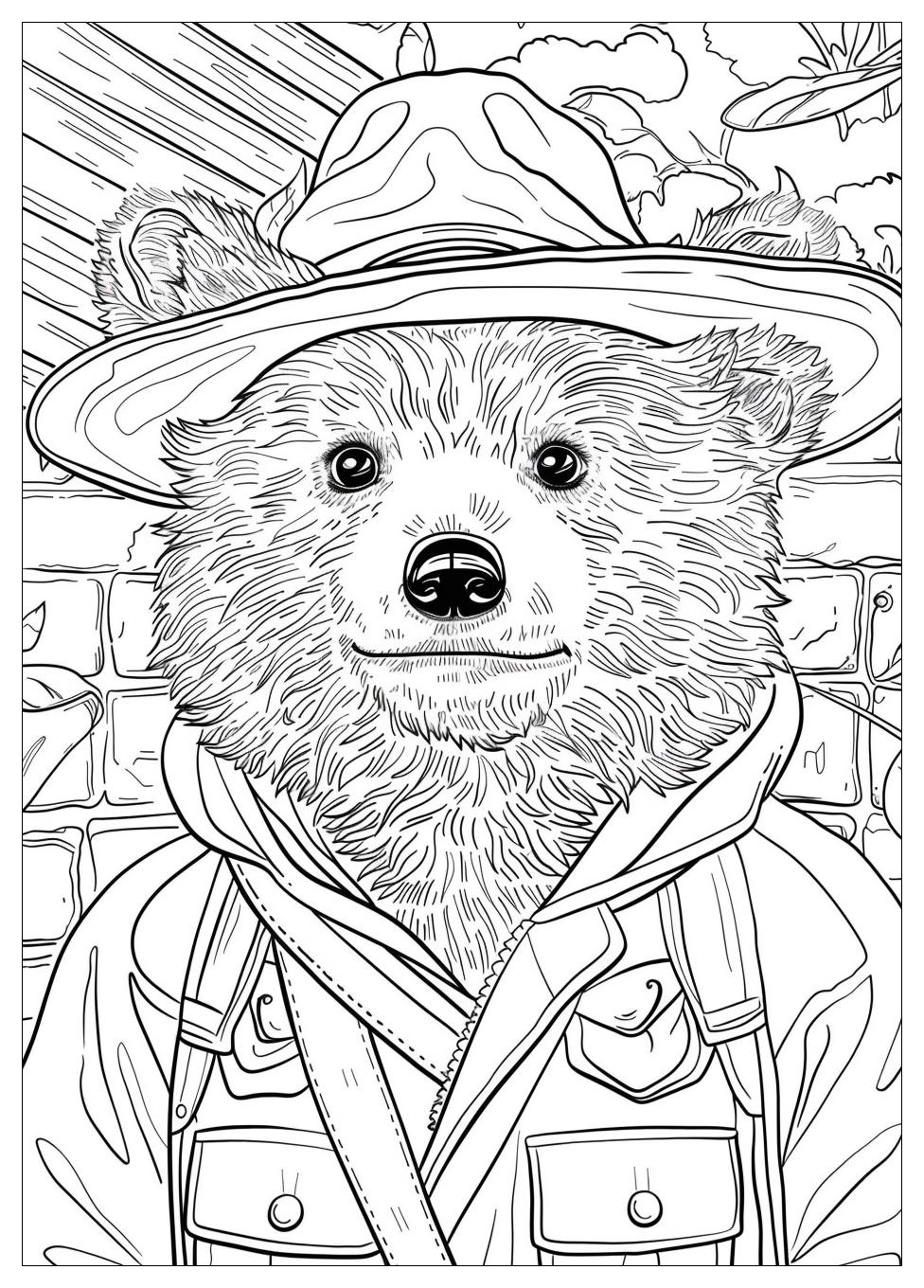 Paddington Coloring Pages-16