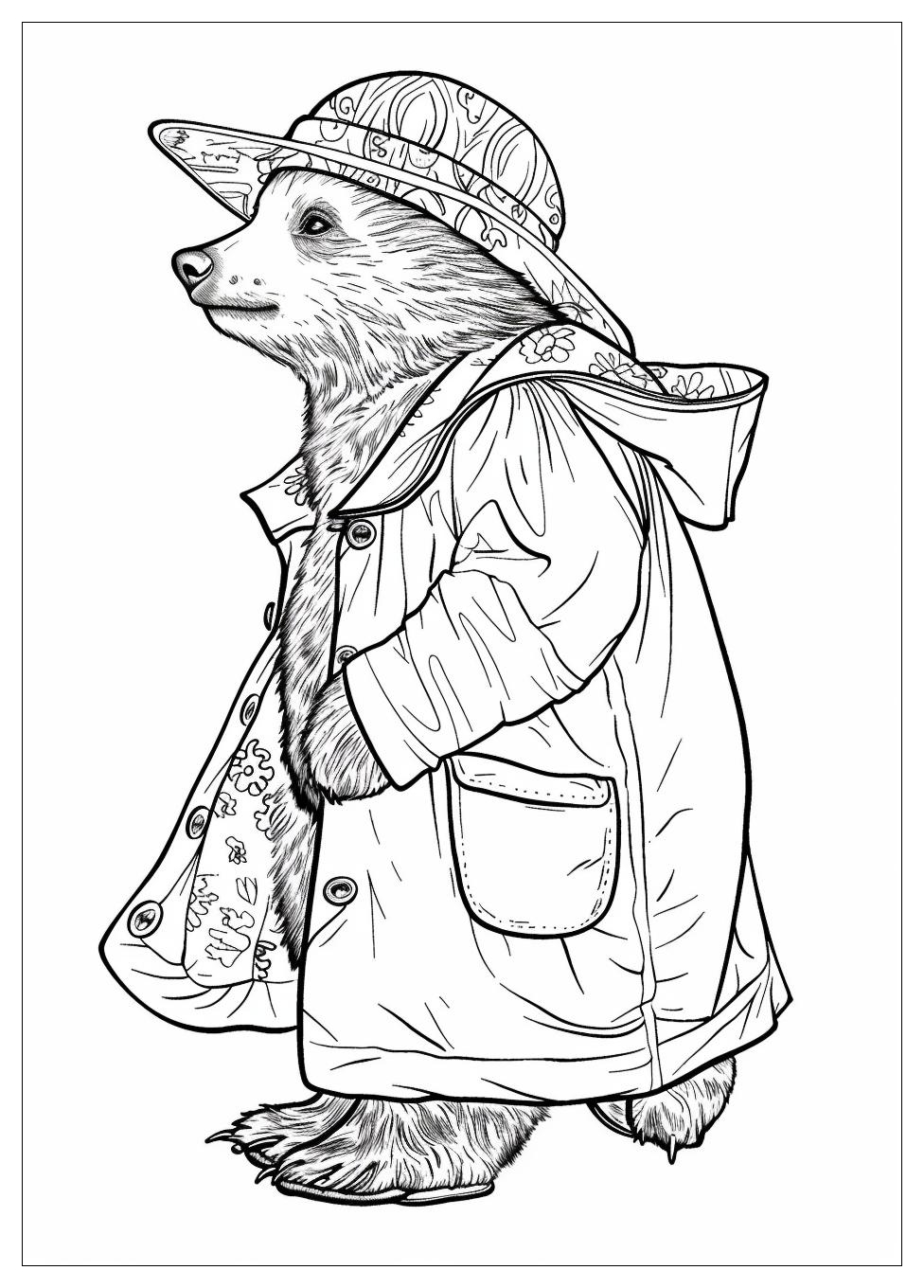 Paddington Coloring Pages-20