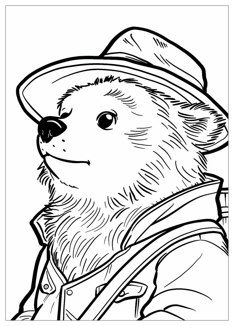 Paddington Coloring Pages-3