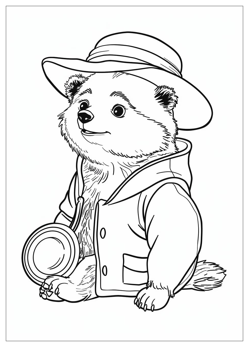 Paddington Coloring Pages-4