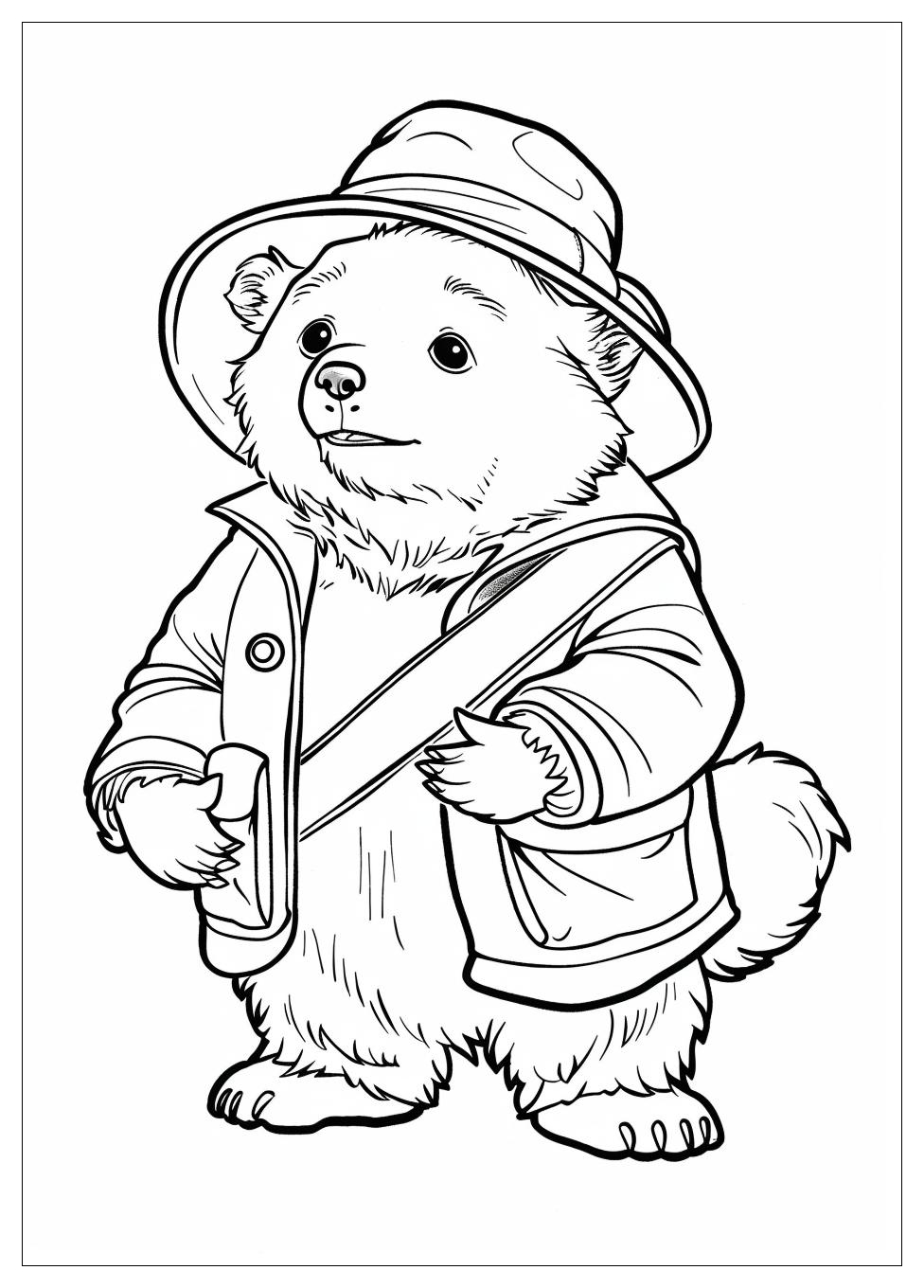 Paddington Coloring Pages-6