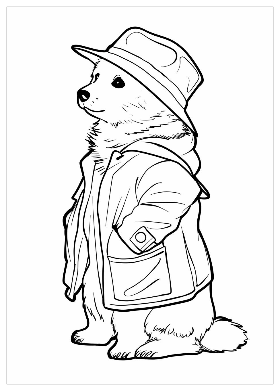 Paddington Coloring Pages-8