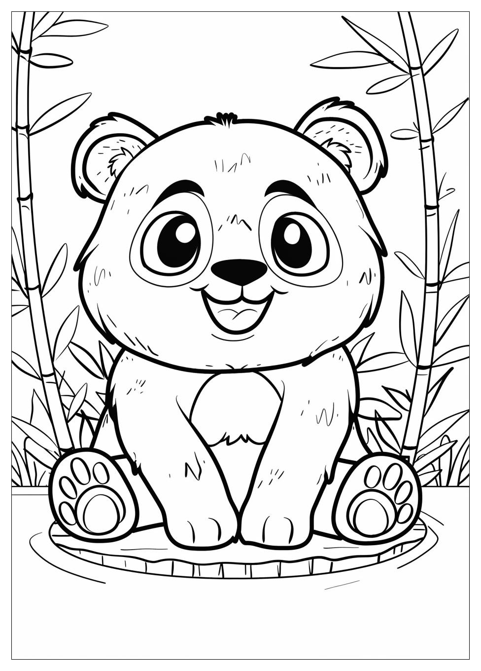 Panda Coloring Pages-10