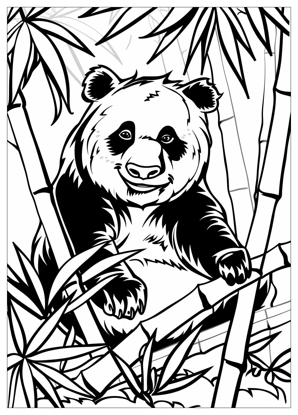 Panda Coloring Pages-4