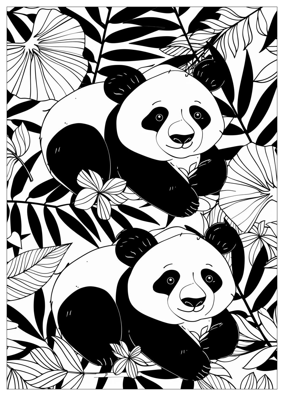 Panda Coloring Pages-5