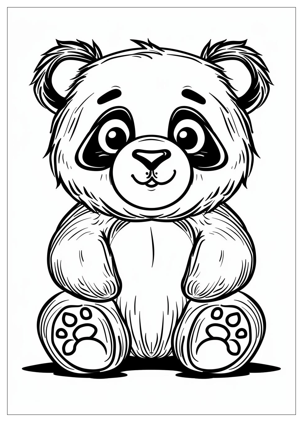 Panda Coloring Pages-6