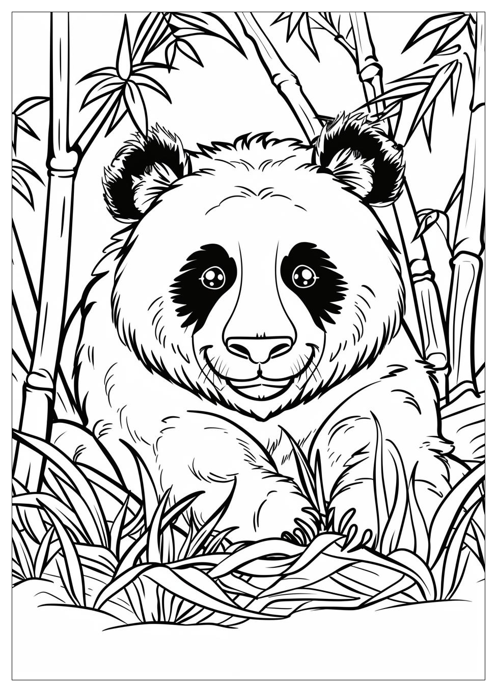 Panda Coloring Pages-9