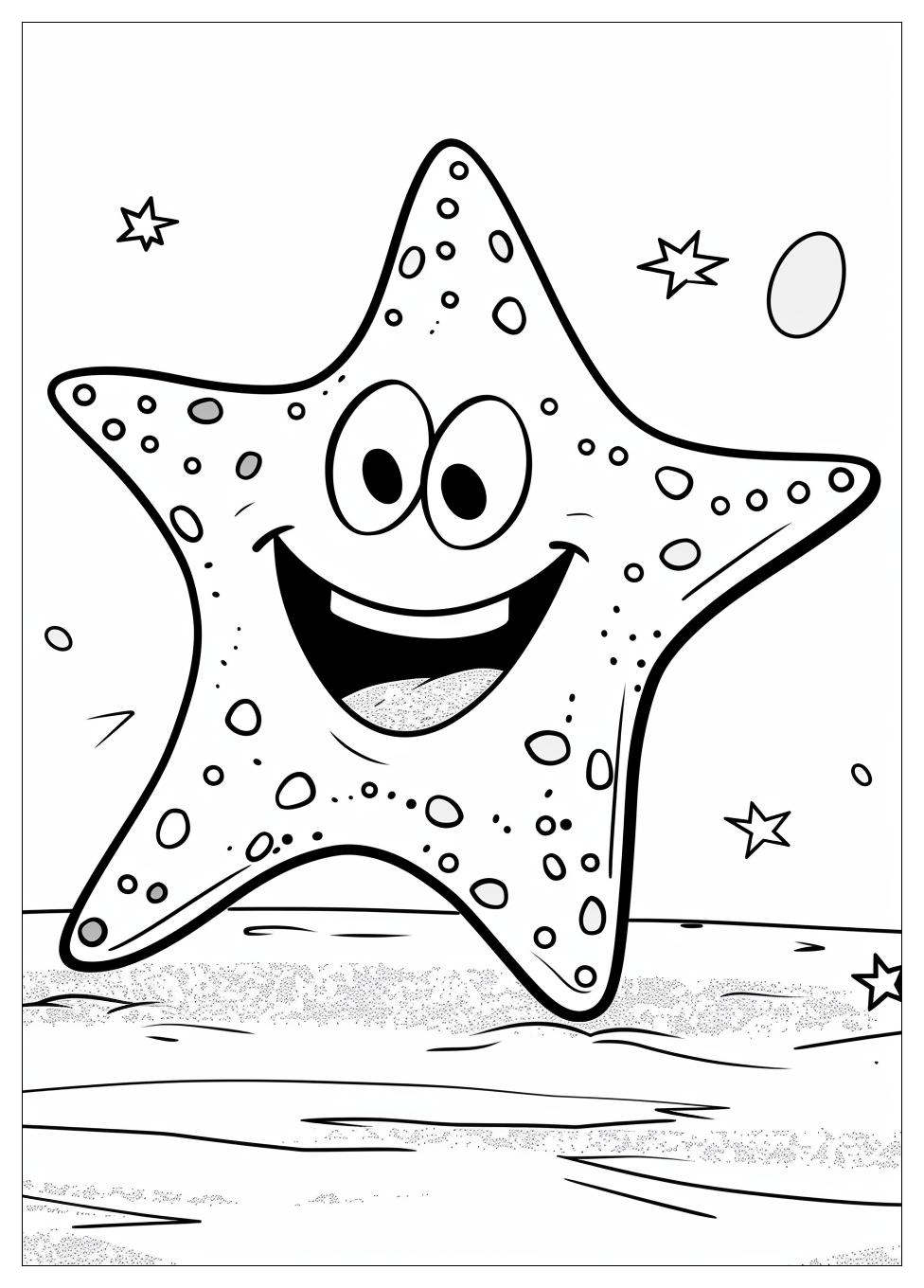 Patrick Star Coloring Pages-11