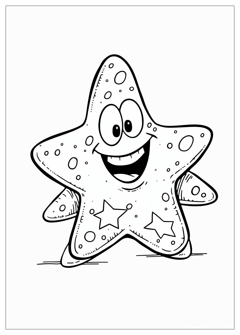 Patrick Star Coloring Pages-12