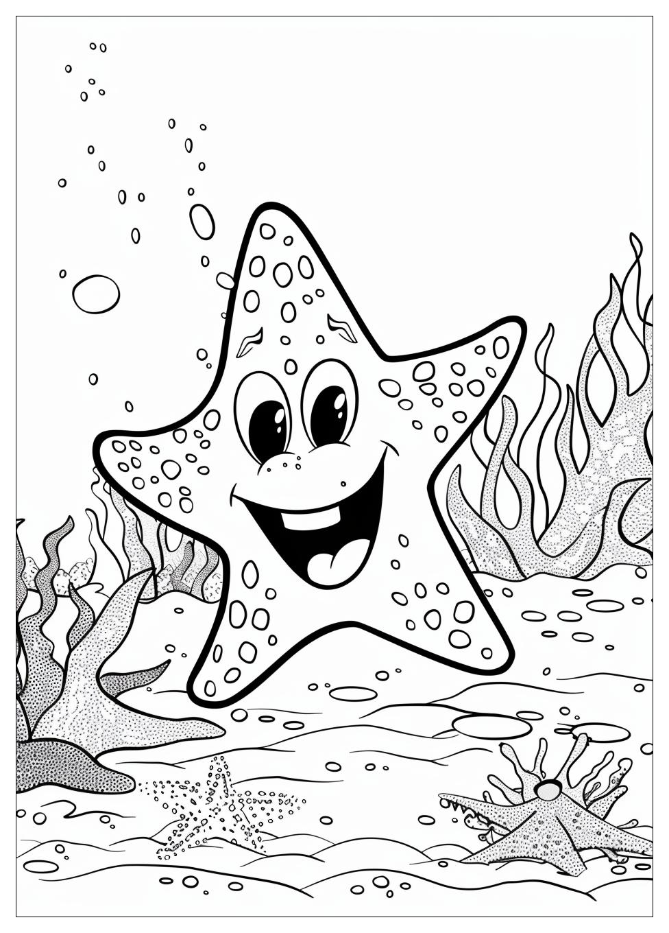 Patrick Star Coloring Pages-17