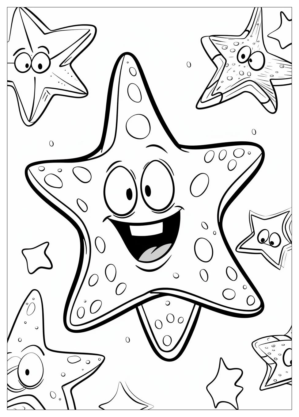 Patrick Star Coloring Pages-2