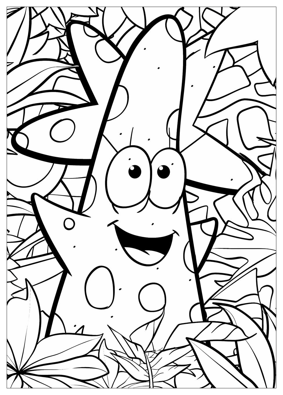 Patrick Star Coloring Pages-3