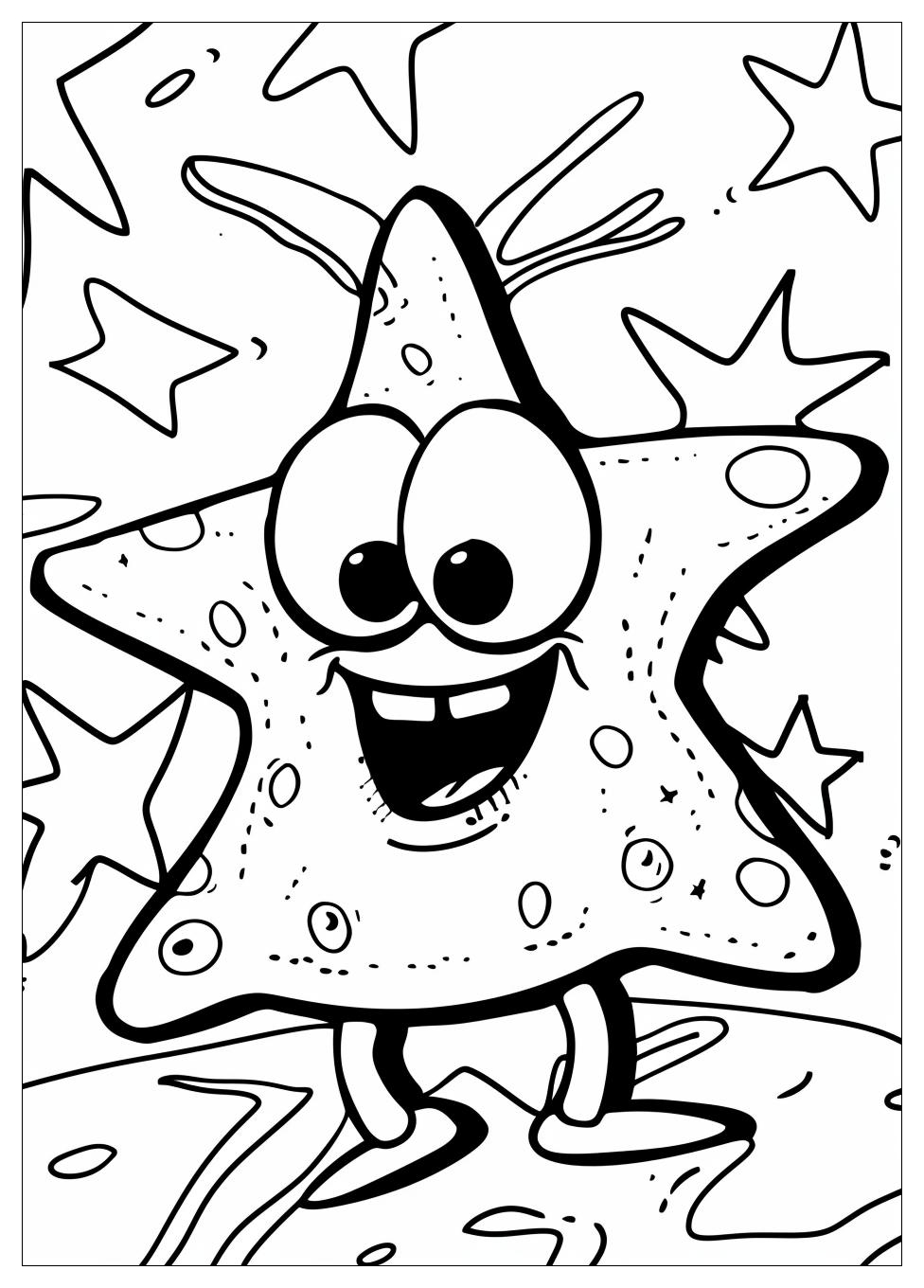 Patrick Star Coloring Pages-5