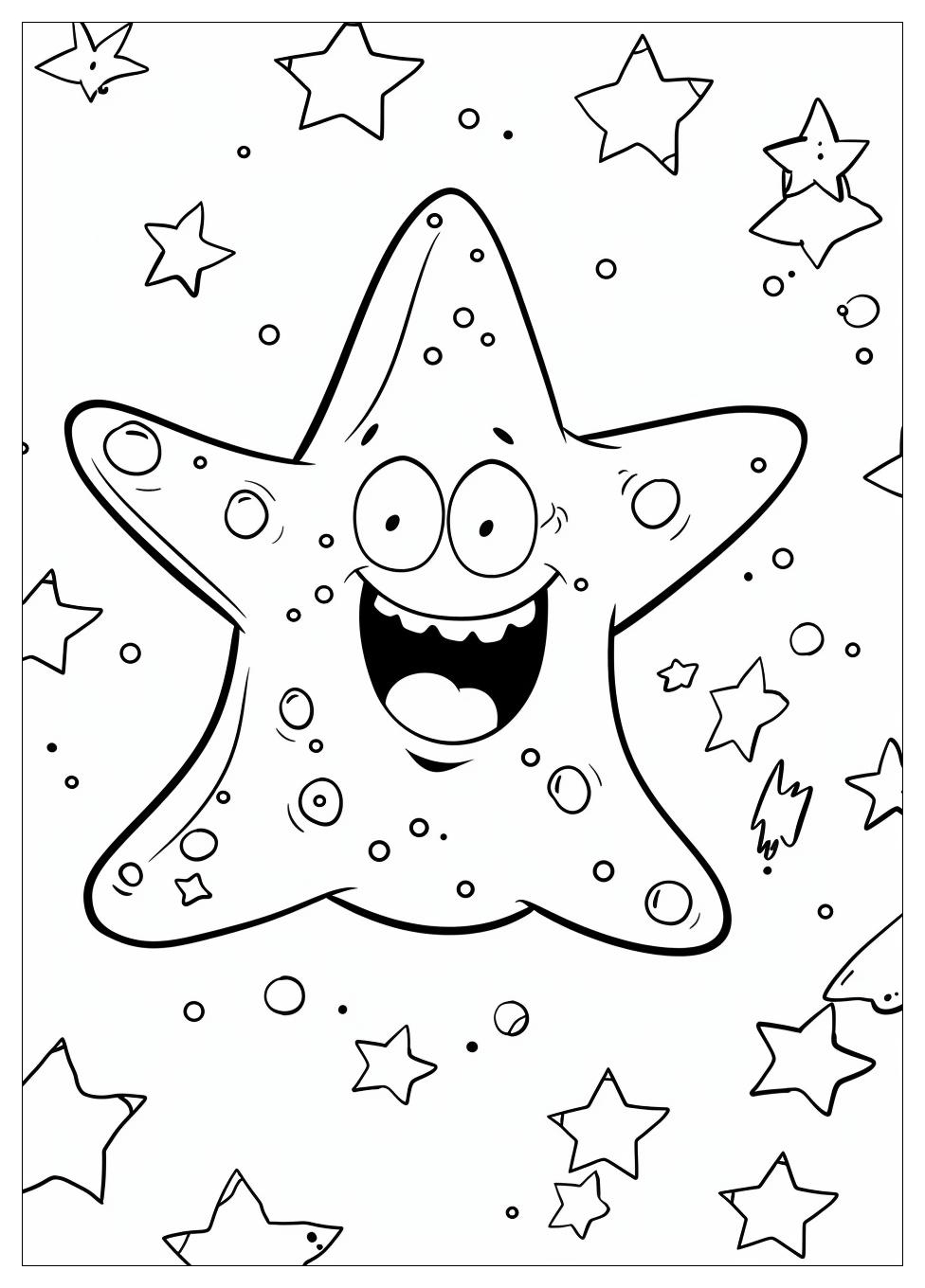 Patrick Star Coloring Pages-7