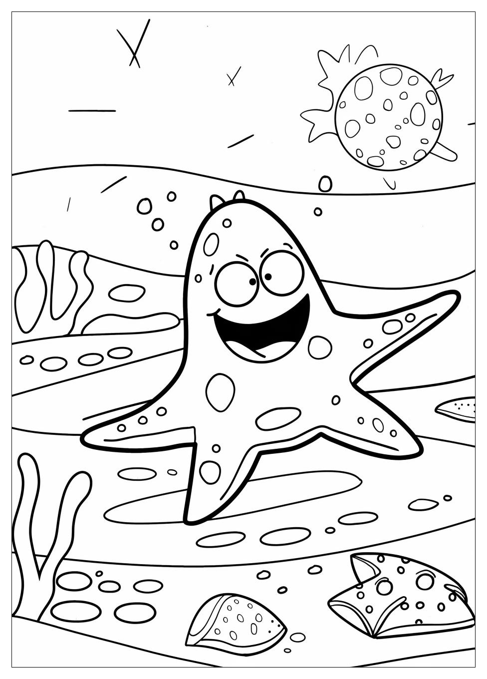 Patrick Star Coloring Pages-8