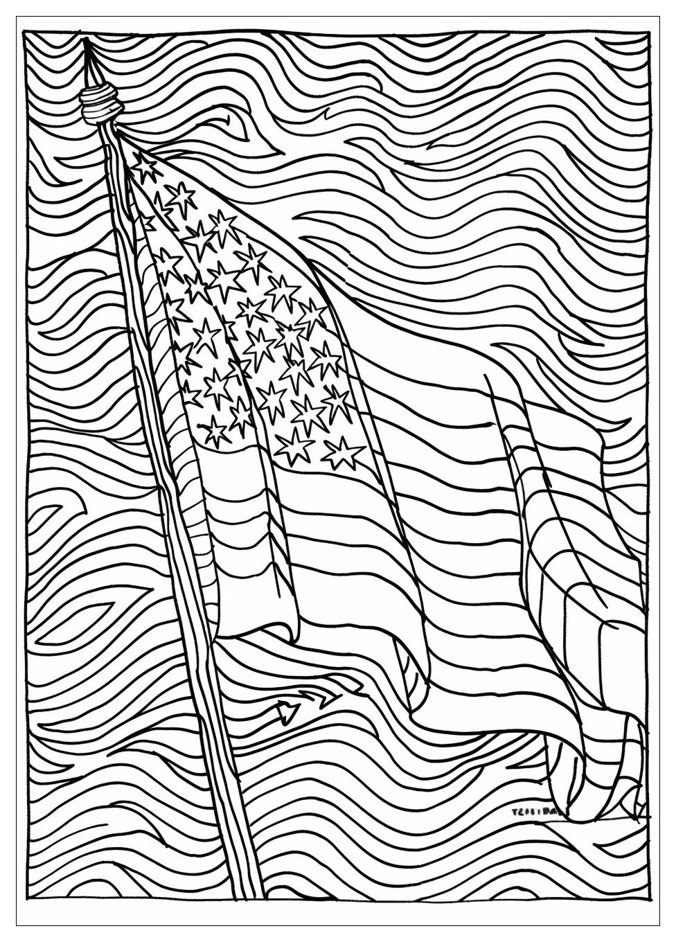 Patriotic Coloring Pages-16