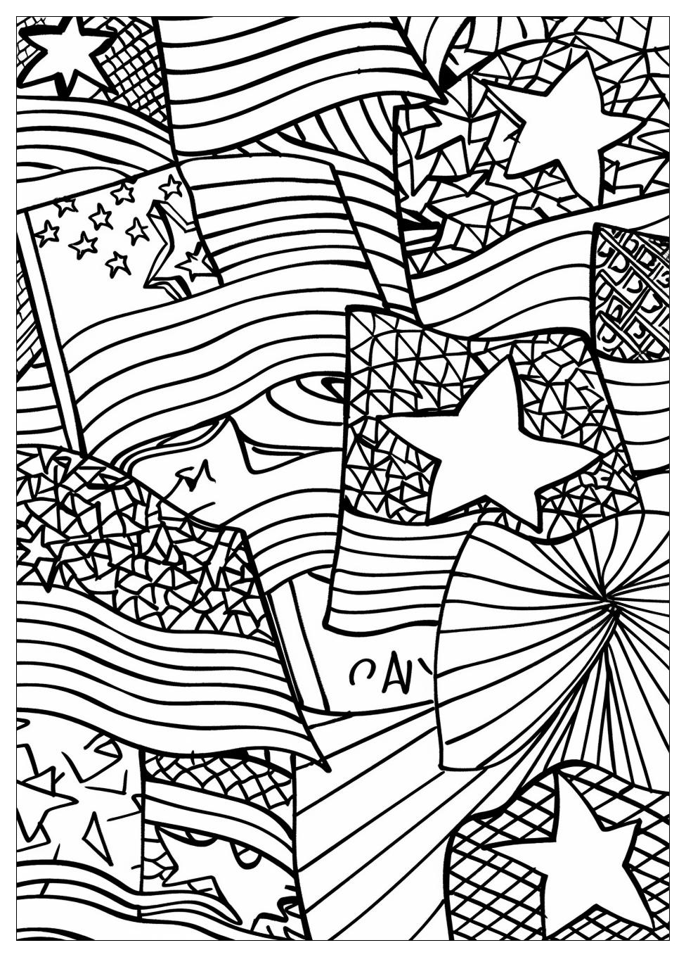 Patriotic Coloring Pages-2